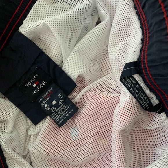 Vintage Tommy Hilfiger nautical flag swim trunks - Picture 5 of 9